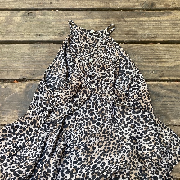 SMYM Selena Cheetah Print Racerback Flow Tank XS - Picture 4 of 4